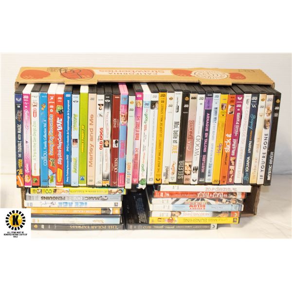 48 KIDS & FAMILY DVD'S