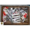 Image 1 : FLAT OF ASSORTED NEW PACKSOF FORKS,SPOONS ETC
