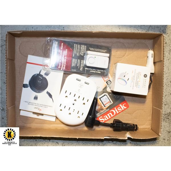 FLAT WITH NEW MULTI PORT CHARGERS PLUS SCANDISK,