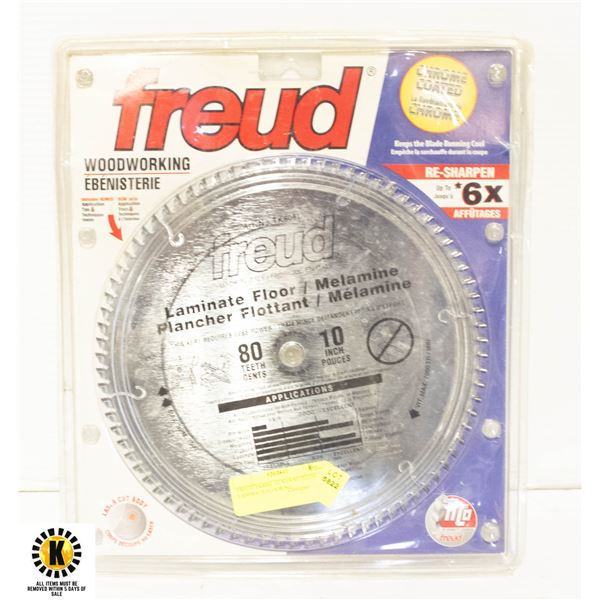 FREUD TK806L 10"X5/8 80 TEETH LAMINATE FLOORING