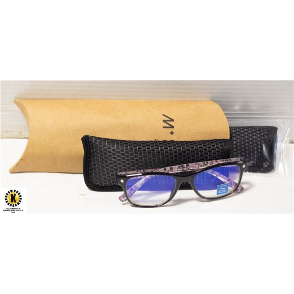 NEW M+ LADIES CHLOE READERING GLASSES 2 PK, +1.50