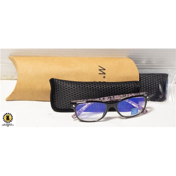 NEW M+ MEN'S OWEN READERING GLASSES 2 PK, +3.00