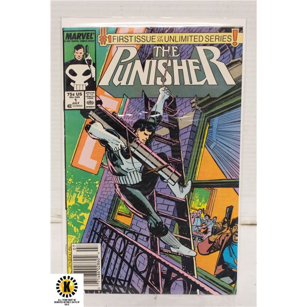 MARVEL PUNISHER #1 COMIC, 1987 NEWSSTAND
