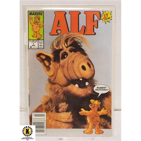 MARVEL ALF #1 COMIC ,NEWSSTAND