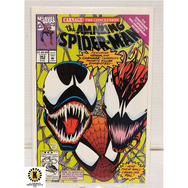 MARVEL AMAZING SPIDERMAN #363 COMIC