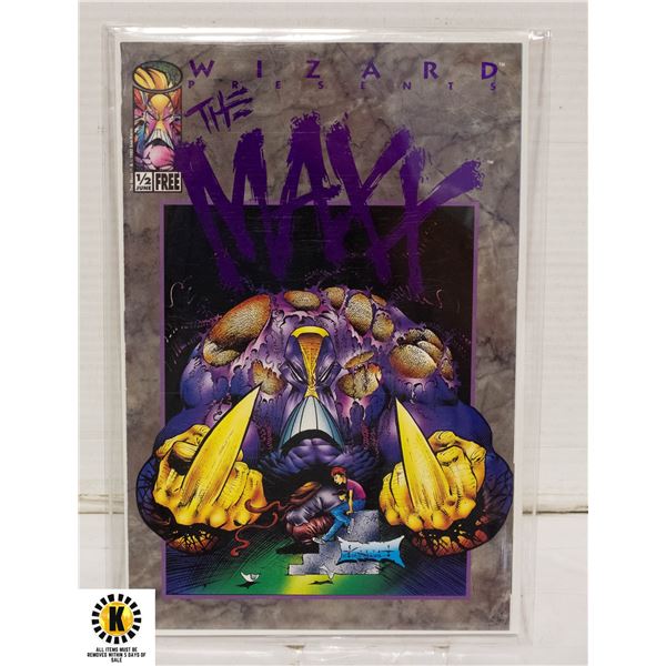IMAGE WIZARD MAXX #1/2 COMIC WITH CERTIFICATE