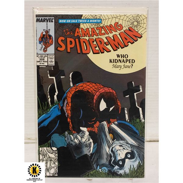 MARVEL AMAZING SPIDERMAN #308 COMIC