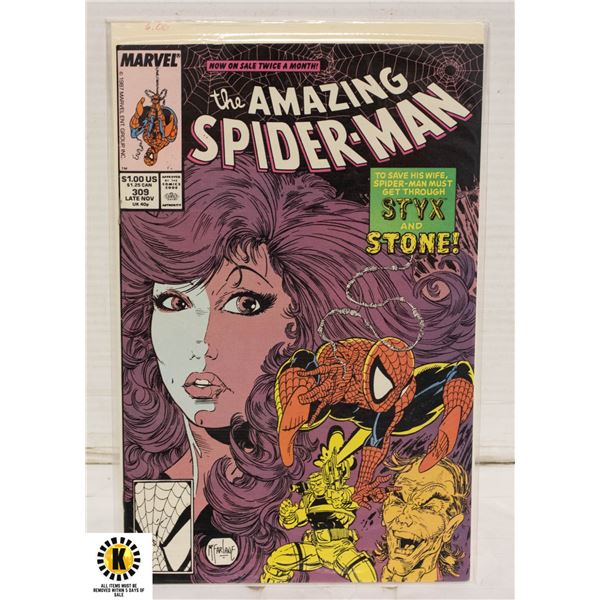 MARVEL AMAZING SPIDERMAN #309 COMIC