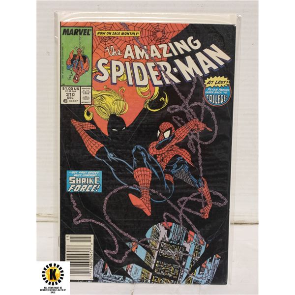 MARVEL AMAZING SPIDERMAN #310 COMIC, NEWSSSTAND