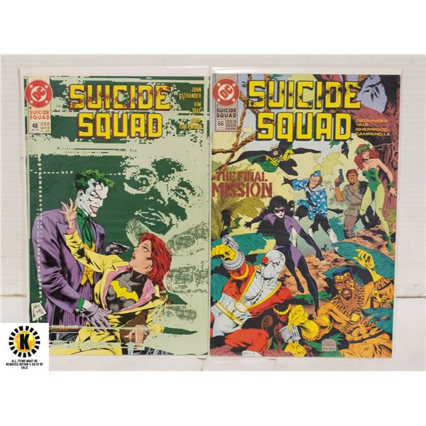 DC SUICIDE SQUAD #48, 66 COMIC LOT