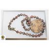 Image 1 : LEOPARD JASPER NECKLACE 19 1/2"