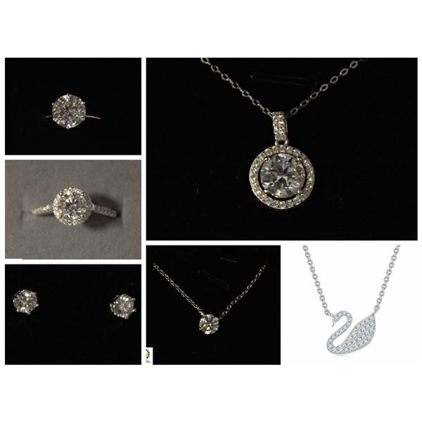 FEATURED LOTS: MOISSANITE JEWLERY