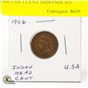 Image 1 : 1906 USA 1 CENT INDIAN HEAD