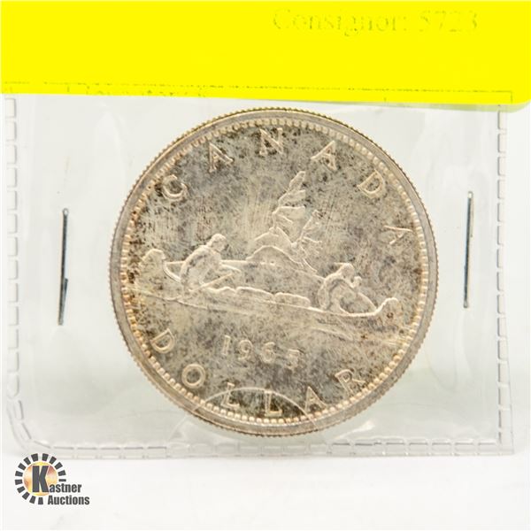 1965 CANADIAN SILVER DOLLAR