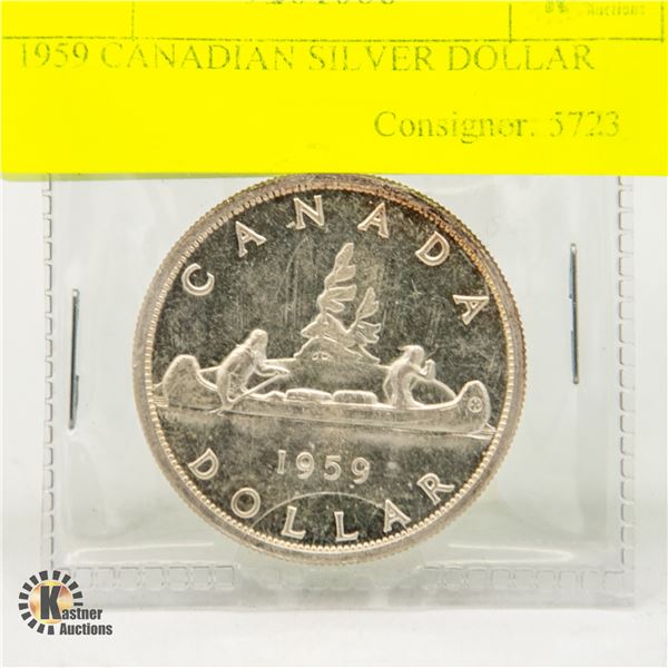 1959 CANADIAN SILVER DOLLAR