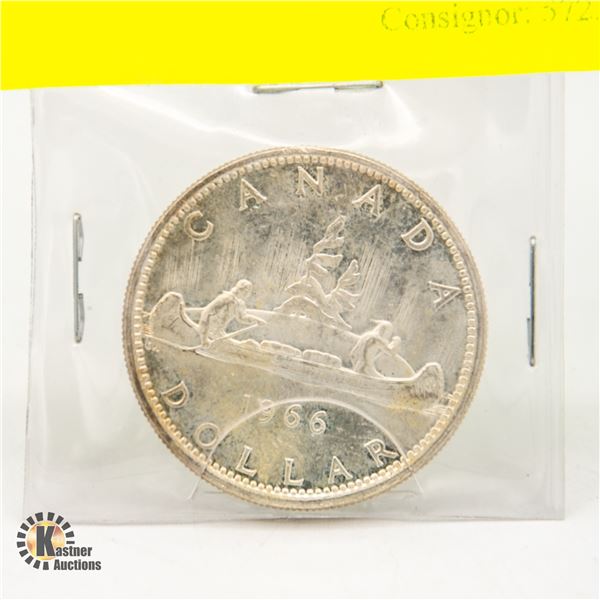 1966 CANADIAN SILVER DOLLAR