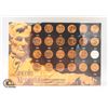 1959-1982 PENNY SET LINCOLN- MISSING 1970