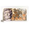 Image 1 : 9 DECADES OF LINCOLN PENNIES WITH 1943