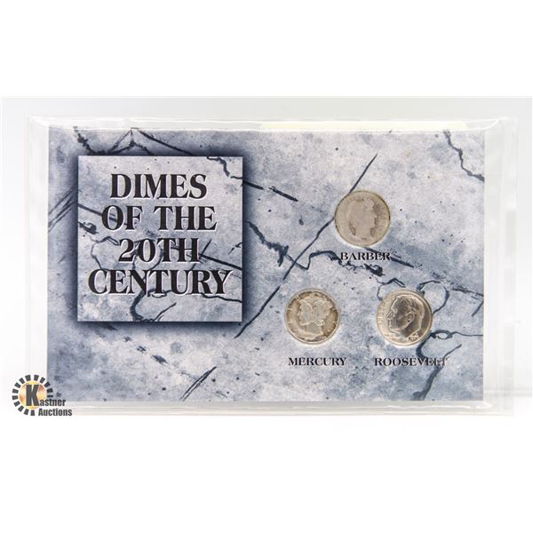 3 20TH CENTURY DIMES 2 SILVER INC