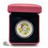 Image 1 : 2012 25 CENT COLOURED COIN ROSE BREASTED GROSBEAK