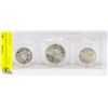 Image 1 : 1965 CDN SILVER DOLLAR & 50 CENT COINS (2)