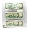 Image 2 : 1967 CANADIAN $1 BILLS LOT OF 6