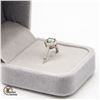 Image 2 : 1.0 CARAT CENTER MOISSANITE VVS, BLUE GREEN IN
