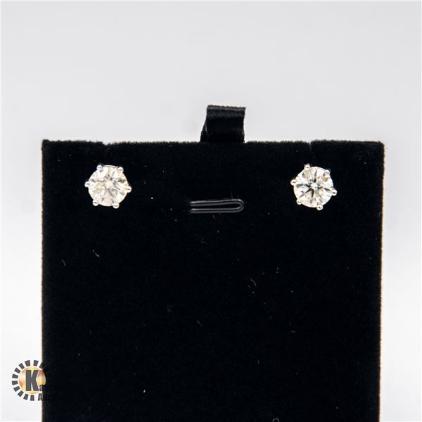 2.30 CARAT TOTAL WEIGHT MOISSANITE VVS D EARRINGS