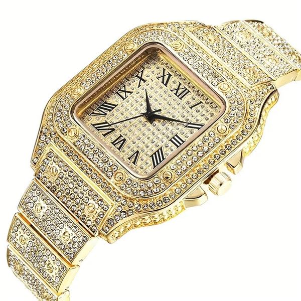 GOLD TONE WATCH 40MM