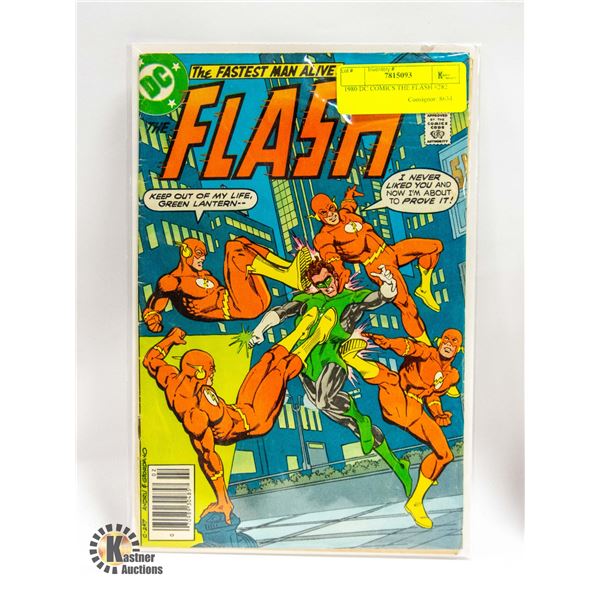 1980 DC COMICS THE FLASH #282