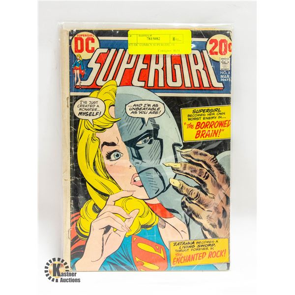 1973 DC COMICS SUPERGIRL #4