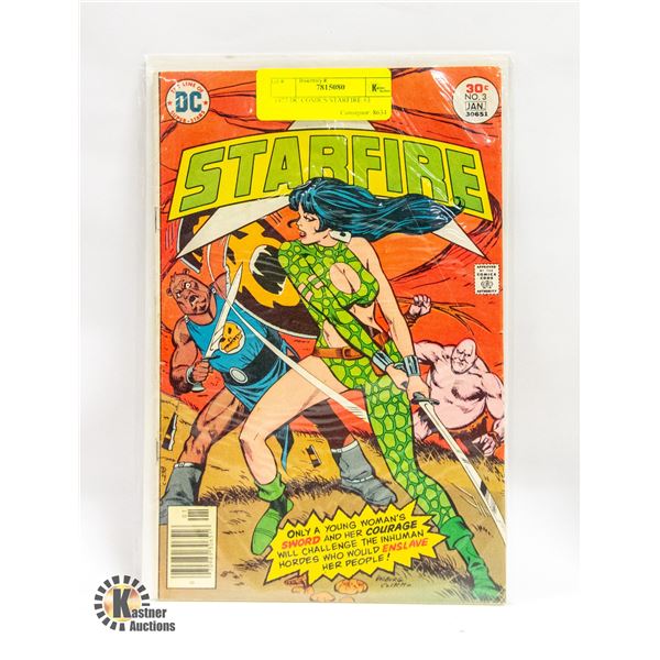 1977 DC COMICS STARFIRE #3