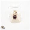 Image 1 : BZ1584-66 SILVER GARNET PENDANT