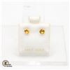 Image 1 : BZ1584-83 14K WHITE GOLD CITRINE EARRINGS