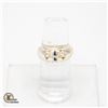 Image 1 : BZ1584-77 SILVER CZ 6G RING SIZE 8