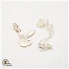 Image 1 : BZ1584-90 SILVER 16" PLAYBOY NECKLACE