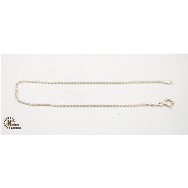 BZ1584-74 SILVER 7" BRACELET