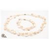 Image 1 : BZ1584-72 FRESH WATER PEARL BRACELET AND NECKLACE