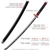 Image 1 : NEW ZISU BAMBOO BLADE DEMON SLAYER COSPLAY
