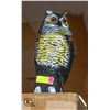 Image 1 : NEW FENCE POST OWL DECOY WITH MOUNTING HARDWARE