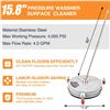 Image 2 : NEW UNBOXED ZEBBY 15.8" STAINLESS STEEL PRESSURE