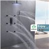 Image 3 : NEW HOMEDEC LUXURY BLACK SHOWER SYSTEM, BLACK