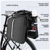 Image 2 : NEW ROCKBROS BIKE RAG PANNIER BAG, CARBON BLACK