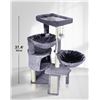 Image 2 : NEW WANG XIN THREE LAYER CAT TREE WITH CAT CONDO