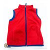 NEW AMAZON ESSENTIALS RED AND BLUE VEST SIZE 3T