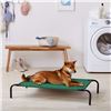 Image 2 : NEW AMAZON BASICS ELEVATED COOLING PET BED