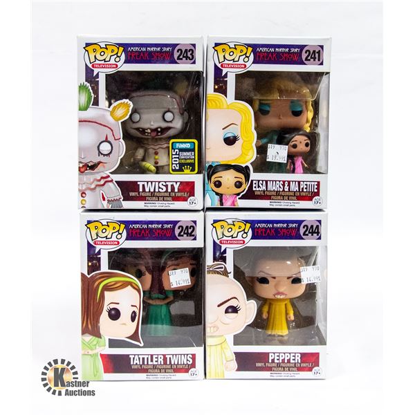 LOT OF 4 FUNKOS