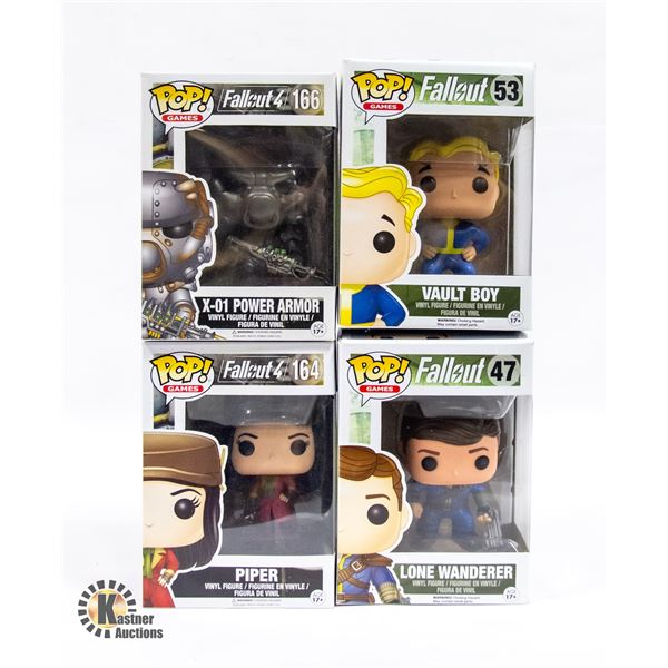 LOT OF 4 FUNKOS