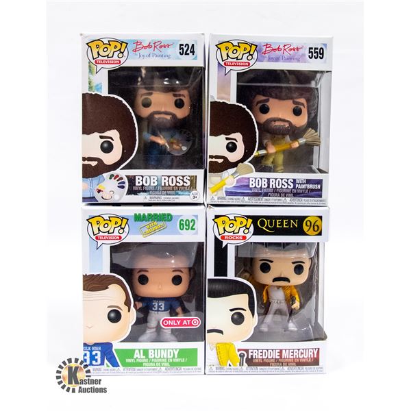 LOT OF 4 FUNKOS