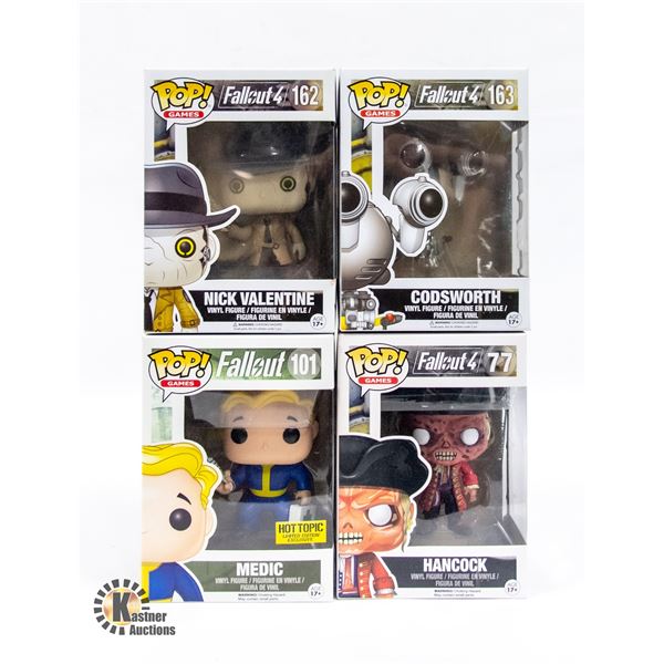 LOT OF 4 FUNKOS